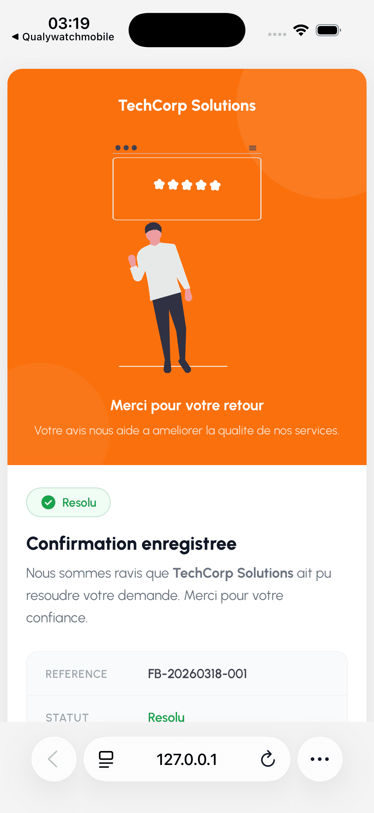 QualyWatch mobile
